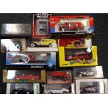 Corgi, Solido, VItesse and others thirteen diecast vehicles in original boxes.