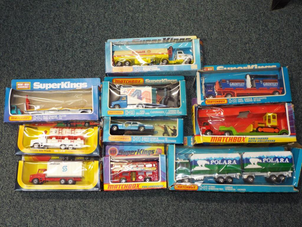 Corgi and Matchbox - Ten boxed diecast vehicles in original window boxes, - Image 5 of 5