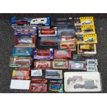 Twenty nine diecast vehicles in original boxes a good mixture of Corgi, Lledo,