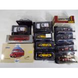 Corgi, Solido and others - Thirteen 1:43 scale diecast vehicles in original boxes.