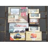 Corgi - Nine diecast vehicles in original boxes in 1:50 and 1:43 scale comprising 97085, 16601,