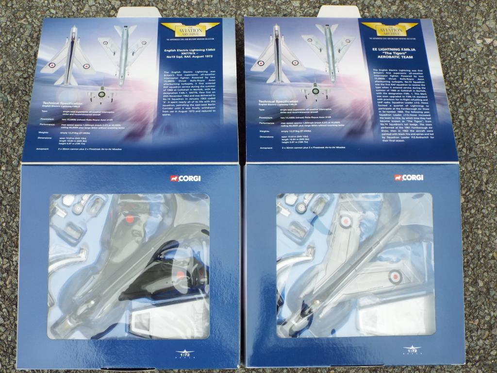 Corgi - Three diecast aeroplanes in 1:72 scale, all limited editions comprising AA32301, - Image 2 of 3