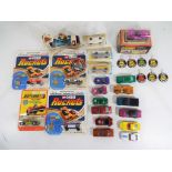 Diecast - Lot to include a quantity of unboxed diecast model motor vehicles to include Hot Wheels,
