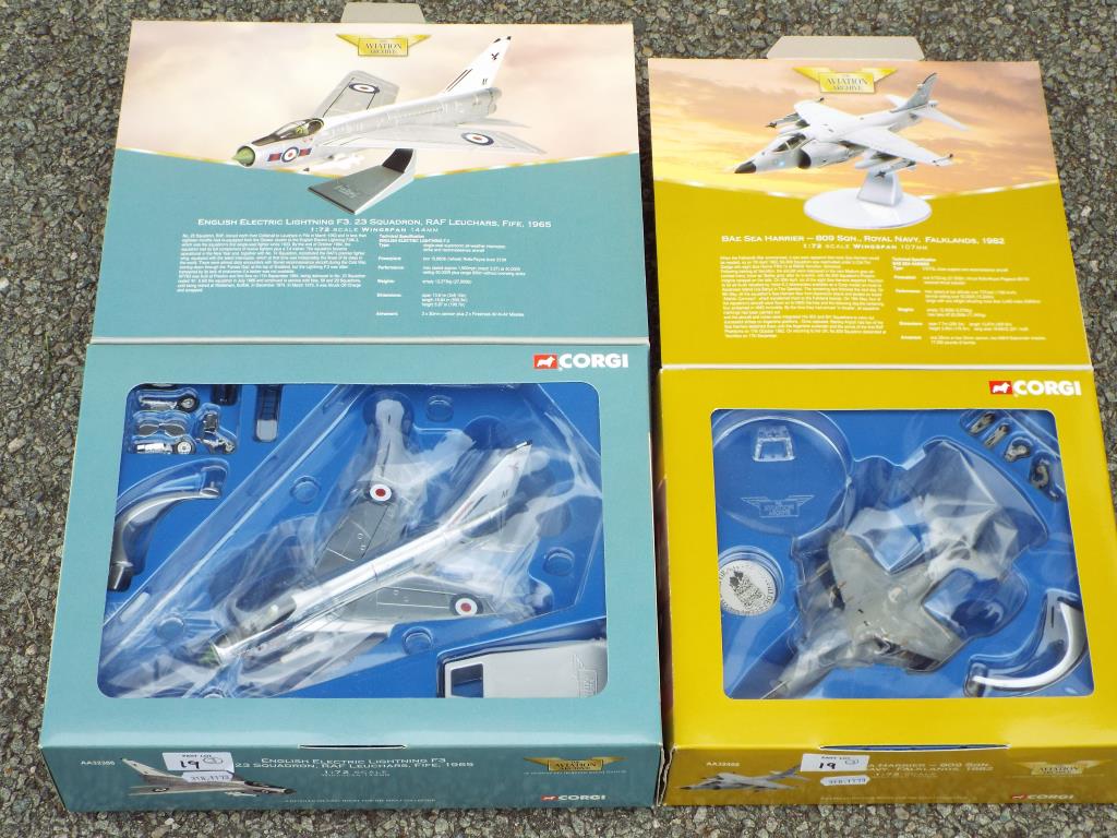 Corgi - Three diecast aeroplanes, all limited editions, - Image 2 of 2