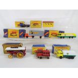 Matchbox - Seven diecast models from the Matchbox series by Lesney to include Y-4 (contained in a