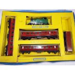 Model Railways - Hornby Dublo OO gauge two rail electric train sets ref# 2006, contents VG,