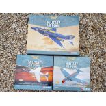 Corgi Aviation Archive - three 1:72 scale 'Military Air Power' diecast models,