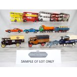 Matchbox and Wiking Modelle - Approximately sixty unboxed diecast vehicles includes some Dinky Toys,
