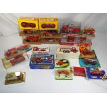 KGD and others - Twenty diecast fire engines in original boxes, boxes VG, models NM to M.