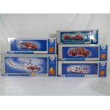 Corgi - Five diecast model fire appliances,