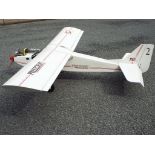 Precedent remote controlled airplane with petrol motor Hi Boy series two, condition excellent,