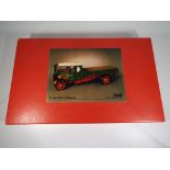 Foden Steam Wagon by Willis Finecast - a ⅜:1 foot scale metal kit box VG contents E but not checked