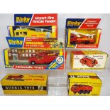 Budgie & Dinky Toys - 6 die cast vehicles in original boxes,