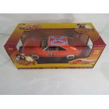 The Dukes of Hazzard - a Johnnie Lightening Dukes of Hazzard diecast 1:18 scale vehicle General Lee