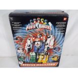 Power Rangers - Deluxe Double Morphing Rescue Megazord in original VG box from the Power Rangers