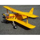 Precedent - remote controlled airplane with petrol motor, a Bi Fly 25,