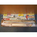 Schuco - a Schuco Hegi model kit of a U-25 submarine (not yet constructed) contents appear in