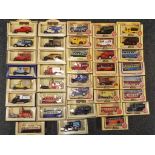 Diecast - thirty eight diecast model motor vehicles from the Days Gone Collection and similar,