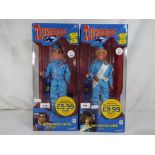 Thunderbirds - two modern Pelham Puppets Thunderbirds Super Marionettes still sealed in original