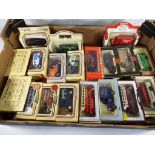 Days Gone by Lledo - 40 diecast model motor vehicles, all appear mint,