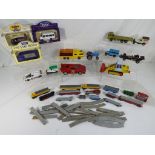 A lot to include a quantity of Lone Star N gauge trains, track, rolling stock and similar,