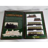 Model Railways - a Hornby OO gauge train set Lord of the Isles comprising locomotive 4 - 2 - 2,