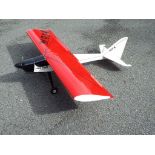 WOT - Remote controlled airplane a Classic Four RC Model World in excellent condition Est £40 - £60