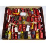 Diecast - Forty nine diecast and plastic models of fire appliances, all unboxed,