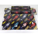 Onyx - fourteen boxed diecast racing cars in 1:43 scale, boxes NM, model M,