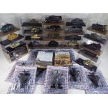 Atlas Editions and others - a good lot comprising 21 diecast military vehicles by Atlas Editions,