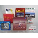 Herpa and Schabak - Eight boxed diecast planes comprising ref no.