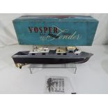 A Victory Industries Vosper RAF electric crash tender in original box with instructions,