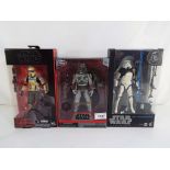 Star Wars - a Star Wars Elite Series Boba Fett diecast figurine Moulee,