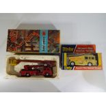 Lot to include a Dinky Toys # 263 Airport Fire Rescue Tender contained in original window box.