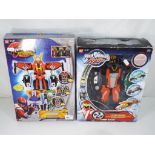 Power Rangers - two figures comprising Valvemax Megazord from the RPM series and Megazord Triple