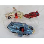 Dinky - three unboxed and playworn diecast models by Dinky Toys to include #105 Maximum Security