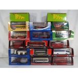 Diecast - eight diecast models of buses and coaches from the Corgi Original Omnibus Series,