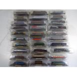 Model Railways - approximately 30 N gauge model trains by Del Prado to include F45 Santa Fe 100,