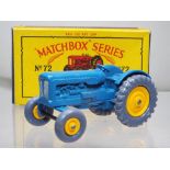 Matchbox - a very hard to find Fordson tractor No.