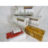 Brooklin Models - four hand-built metal diecast 1:43 scale models by Brooklin Models Ltd comprising