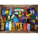 Diecast - a quantity of unboxed diecast model motor vehicles to include Matchbox Speedkings, Ertl,