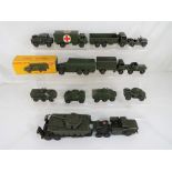 Dinky Toys - 13 military models Condition Good to Very Good.