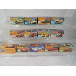 Matchbox Superfast 75 - model motor vehicles comprising model numbers 50, 53, 54, 56, 59, 62, 63,