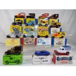 Matchbox and Corgi - fifteen diecast vehicles in original boxes, models nm to m,
