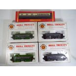 Model Railways - five boxed Bachmann and Hornby pieces in HO and OO gauge comprising four Bachmann