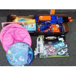 A good mixed lot to include kid's costumes, folding chairs,