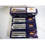 Model Railways - a Bachmann OO gauge class 158 three car DMU ref # 31-511 in NM condition with G