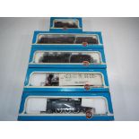 Model Railways - five OO and HO gauge steam locomotives in original boxes by Airfix #54154-0,