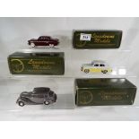 Lansdowne Models - three 1:43 scale diecast models comprising 1958 Austin A105 Westminster Vanden