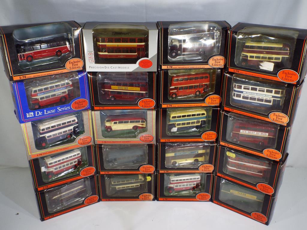 Exclusive First Editions - twenty diecast vehicles in 1:76 scale with original boxes comrprising